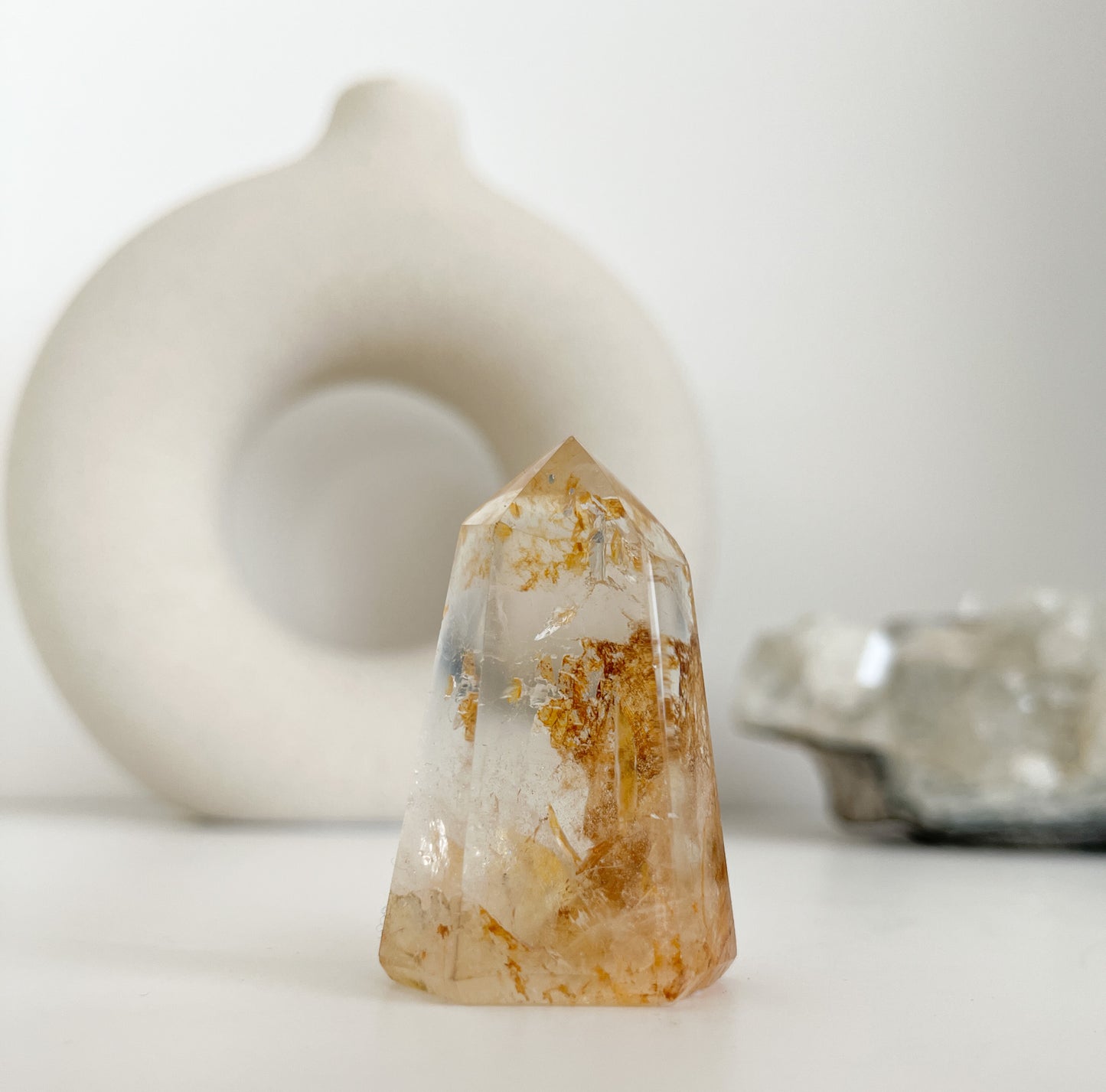 Bergkristall Spitzen mit 💫 Einschlüssen, verschiedene Ausführungen