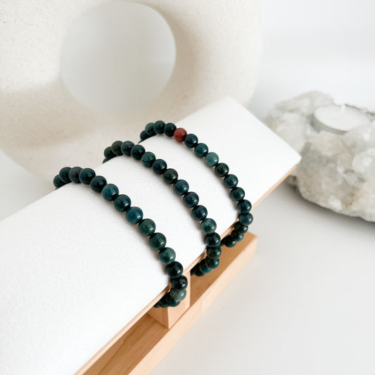 Heliotrop Armband 6 mm