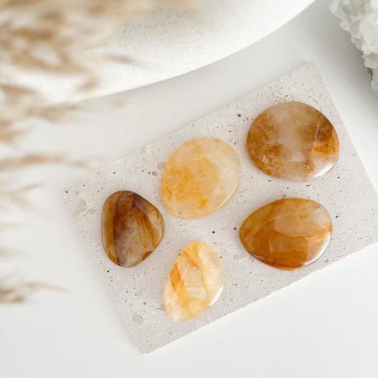 "Golden Healer" 💛Scheibenstein, für positive Veränderungen💫