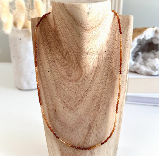Hessonit Kette 45cm