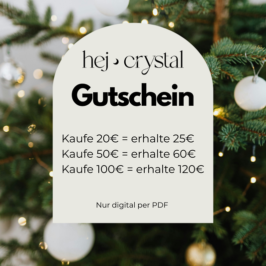 Gutschein-Aktion zu Weihnachten ✨🎄